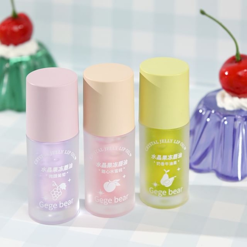 Gege Bear – Crystal Jelly Lip Oil – 3 Colors | YesStyle