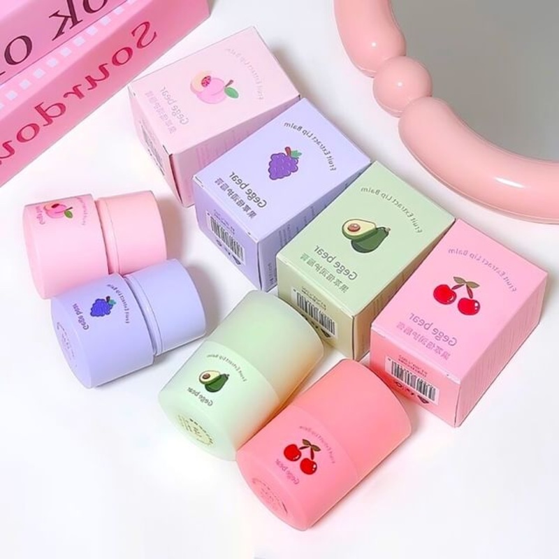 Gege Bear – Fruit Extract Lip Balm – 4 Types | YesStyle