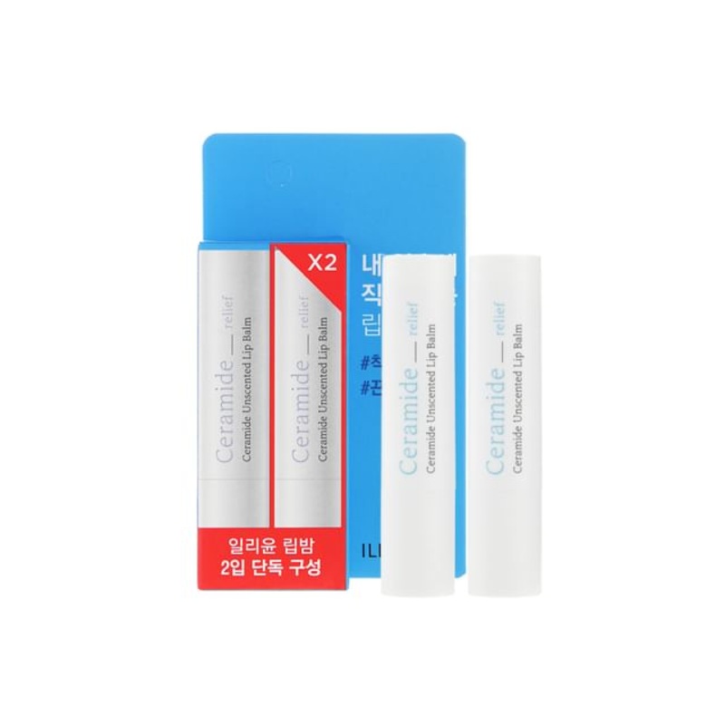 ILLIYOON – Ceramide Unscented Lip Balm Set | YesStyle