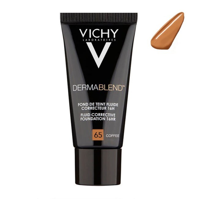 Vichy Dermablend Fluid Corrective Foundation 30ml Color: 65 Coffee