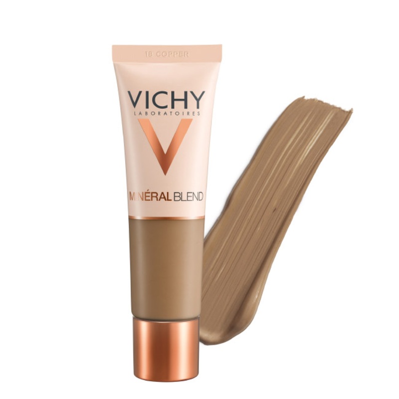 Vichy Mineral Blend Fond de Teint Moisturizing Foundation Color 18 Copper 30ml
