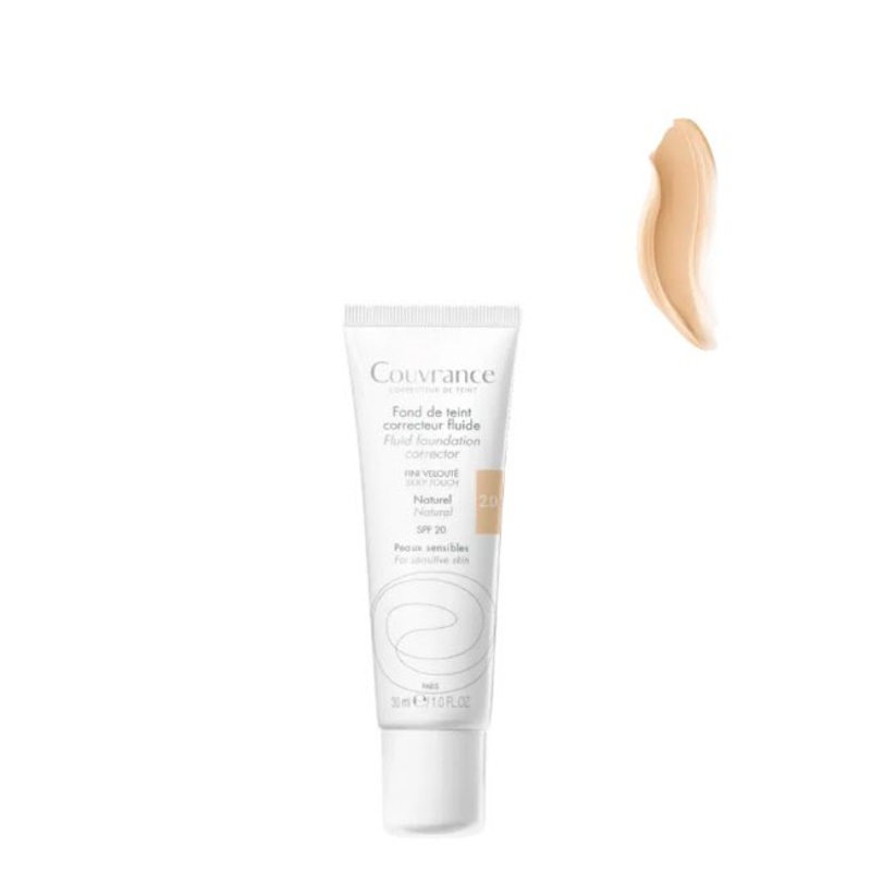 Avne Couvrance Fluid Foundation Corrector Natural 30ml
