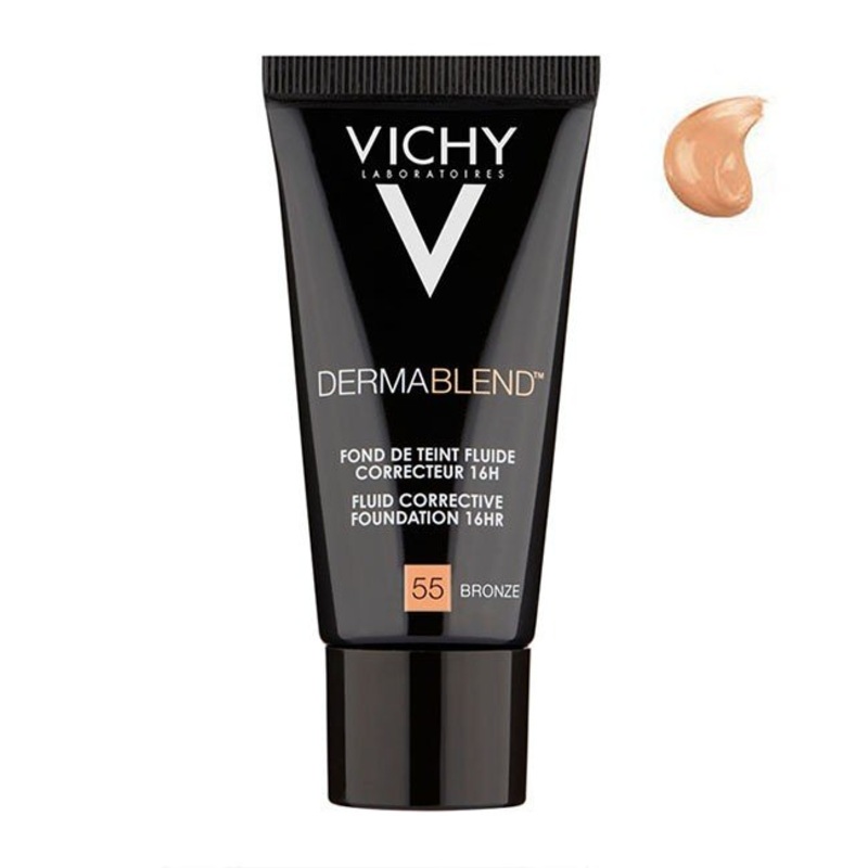Vichy Dermablend Fluid Corrective Foundation 30ml Color: 55 Bronze