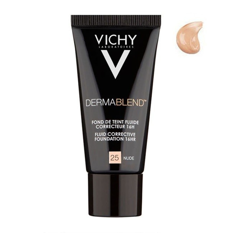 Vichy Dermablend Fluid Corrective Foundation Color: 25 Nude 30ml