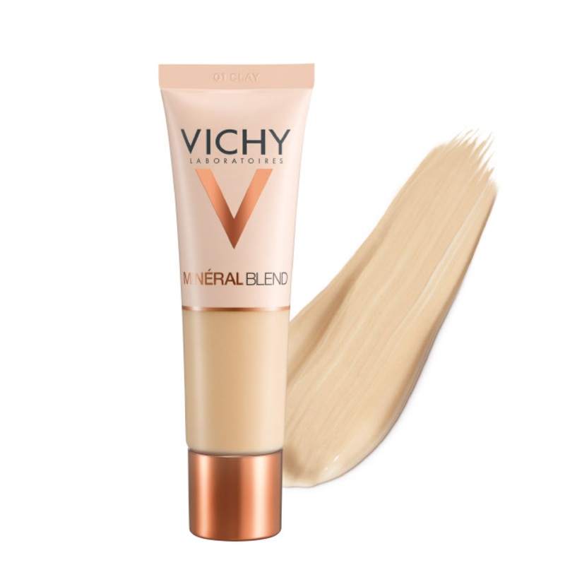 Vichy Mineral Blend Fond de Teint Moisturizing Foundation Color 01 Clay 30ml