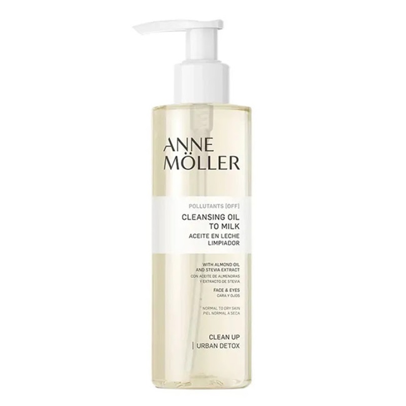 Anne Mller Clean Up Cleansing Oil to Milk Face and Eyes 200ml