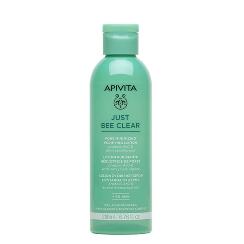 Apivita Just Bee Clear Pore Minimizing Lotion 200ml