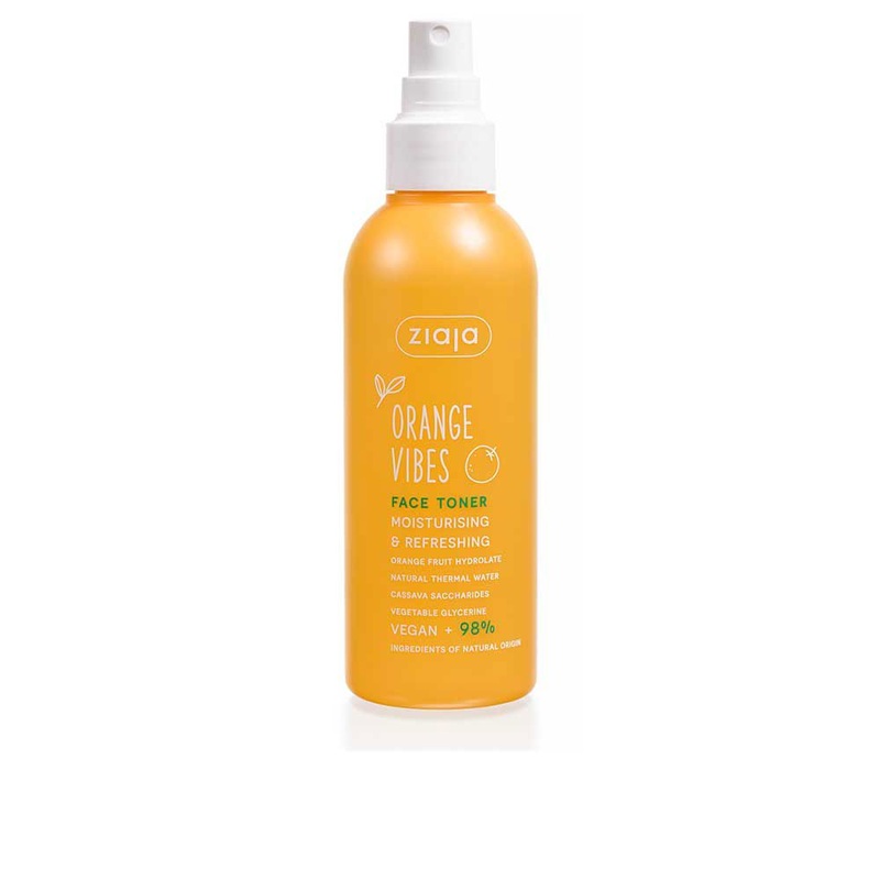 Ziaja Orange Vibes Moisturizing And Refreshing Facial Toner 190ml