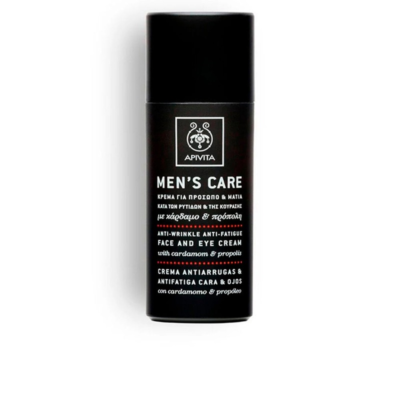 Apivita Mens Care Anti-Wrinkle And Anti-Fatigue Facial And Eye Cream 50ml