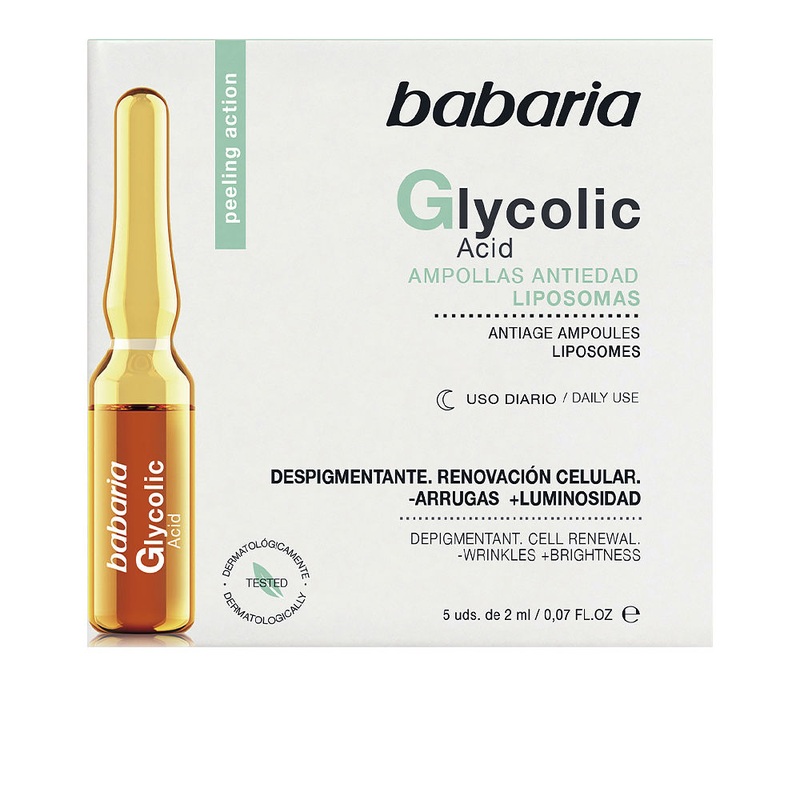Babaria Glycolic Acid Cell Renewal Ampoules 5X2ml