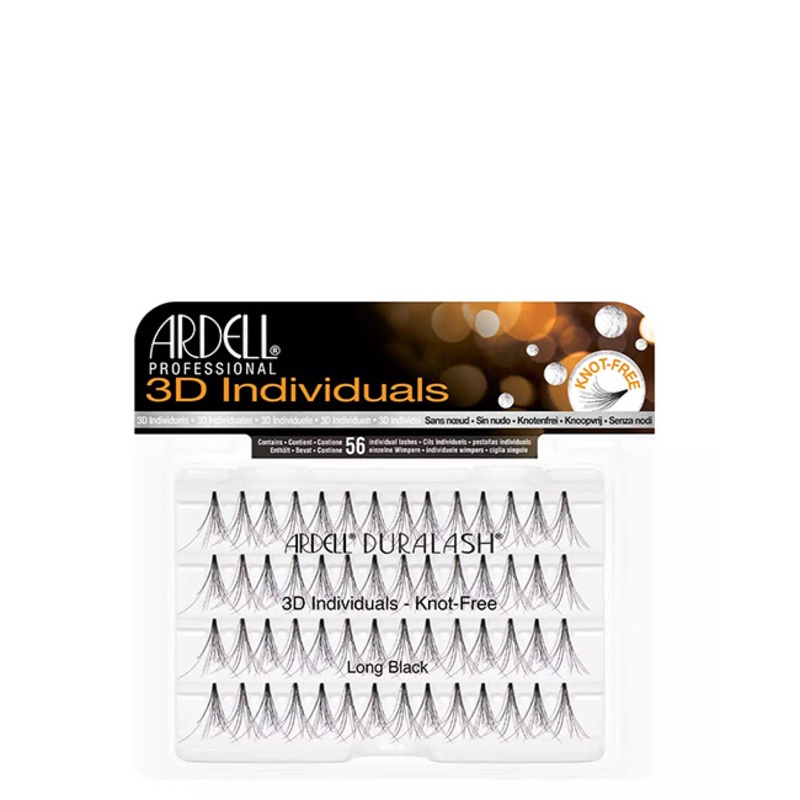 Ardell 3D Individuals Knot-Free Lashes Long Black x56