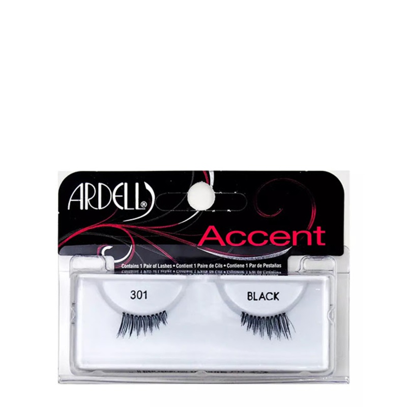 Ardell Accent Black Lashes 301 1 pair