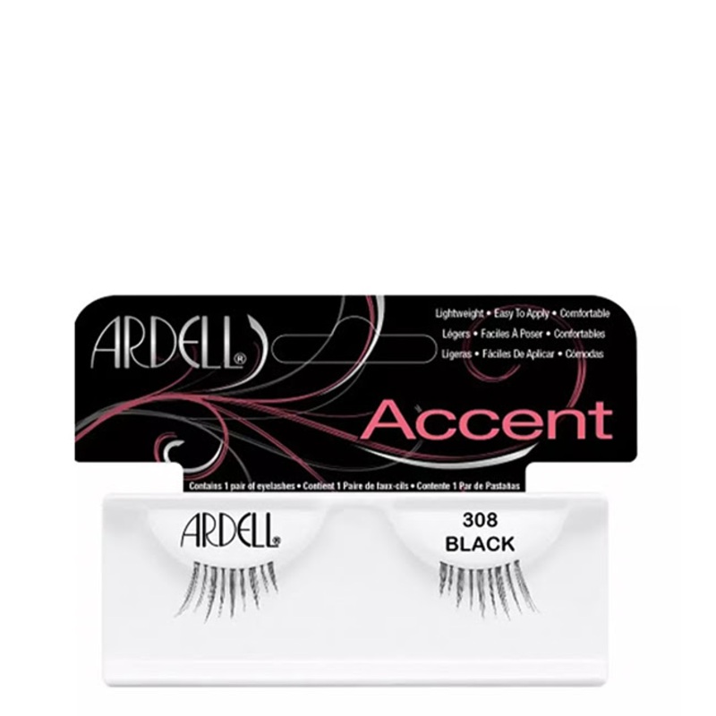 Ardell Accent Black Lashes 308 1 pair