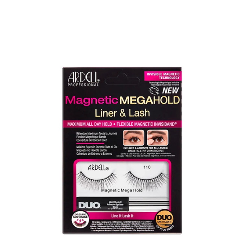 Ardell Magnetic Megahold Liner & Lash 110 Liner + False Lashes