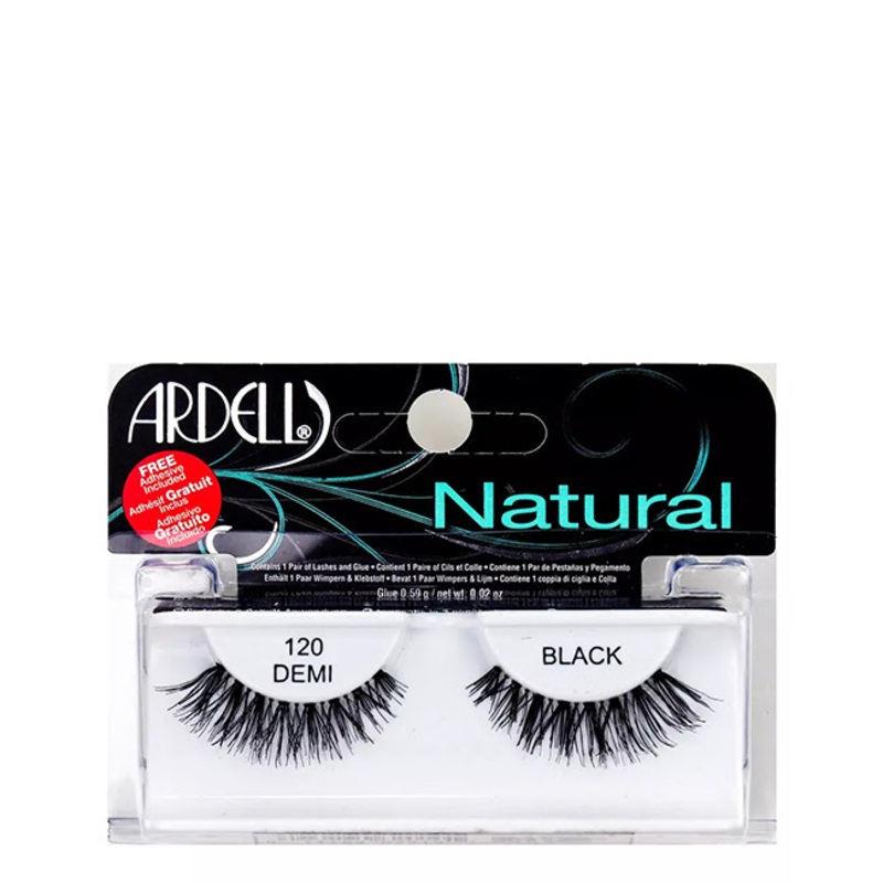 Ardell Natural Lashes False Lashes 120 Demi Black 1 pair