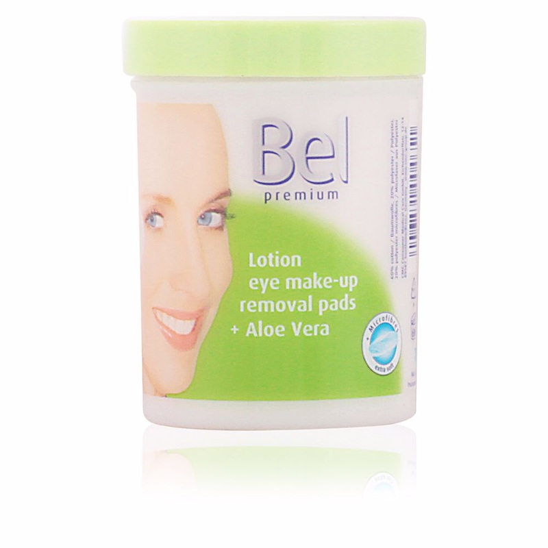 Bel Premium Lotion Eye Makeup Removal Pads Aloe Vera x70