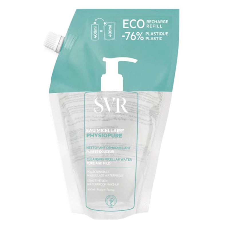 SVR Physiopure Cleansing Micellar Water Eco-Refill 400ml