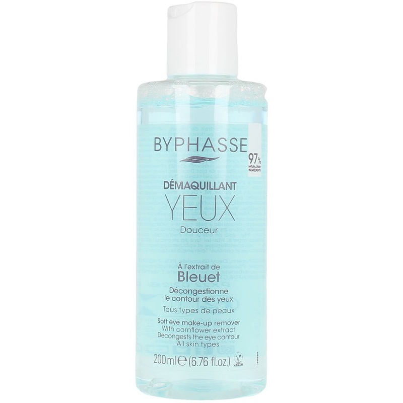 Byphasse Soft Eye Makeup Remover with Cornflower Extract 200ml