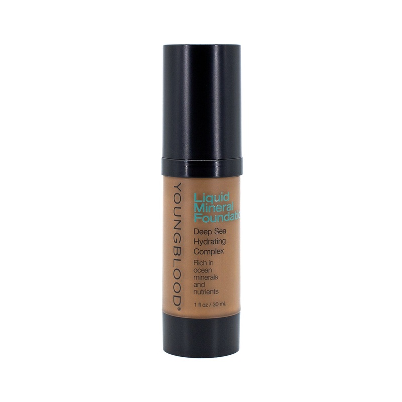 YOUNGBLOOD Liquid Mineral Foundation CHESTNUT 1oz – Imperfect Box