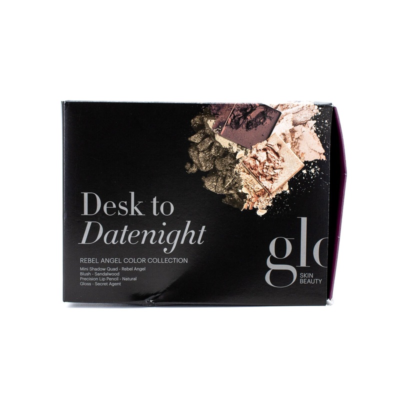 glo SKIN BEAUTY Desk to Datenight Rebel Angel Collection 4 piece – Imperfect Box