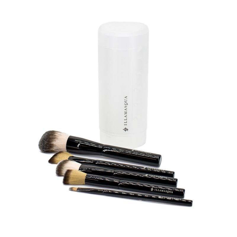 ILLAMASQUA Face Make-Up Brush Kit 5 pieces – New