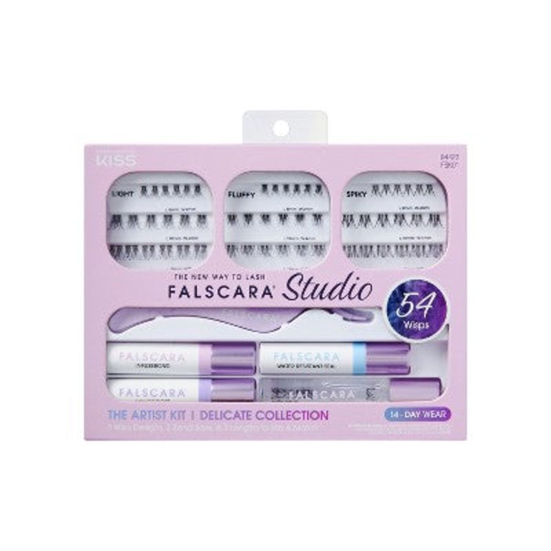 KISS Products Studio Lash Extension Kit 8-12mm Delicate Light Volume 54ct – Imperfect Box