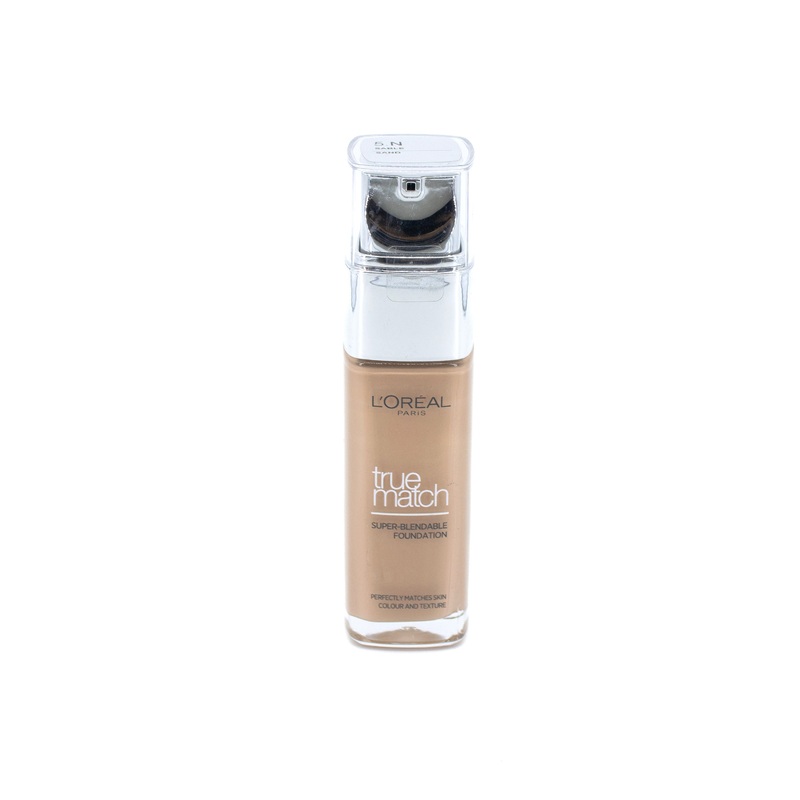 L’Oreal True Match Super-Blendable Foundation 5N SAND 1oz – New