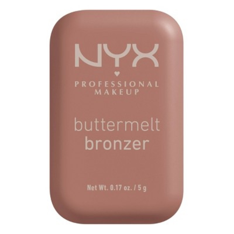 NYX Professional Makeup Buttermelt Bronzer 03 Deserve Butta (Light Medium Neutral) 0.17oz – New