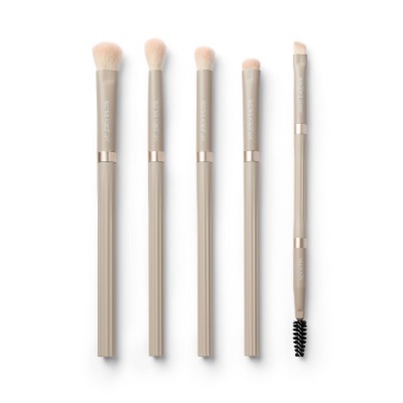 Sonia Kashuk; Limited Edition Ribbed Eye Makeup Brush Set 5ct – Imperfect Box