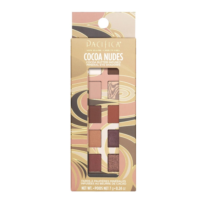 Pacifica COCOA NUDES Cocoa Butter Infused Mineral Eye Shadows – New