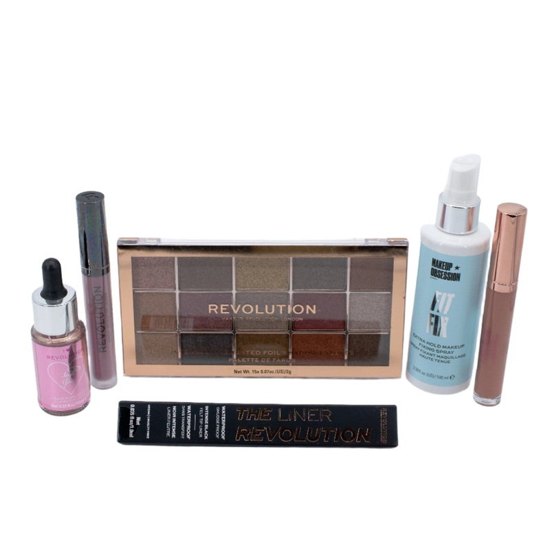 REVOLUTION Deluxe Glam Bag Set – Imperfect Box