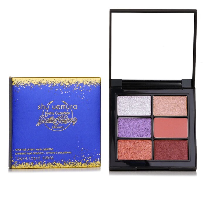 (Pretty Guardian Sailor Moon Eternal Collection Eternal Prism Eye Palette (6x Eye Shadow) Set Size: 4×1.5g+2×1.2g Weight: 0.09KG