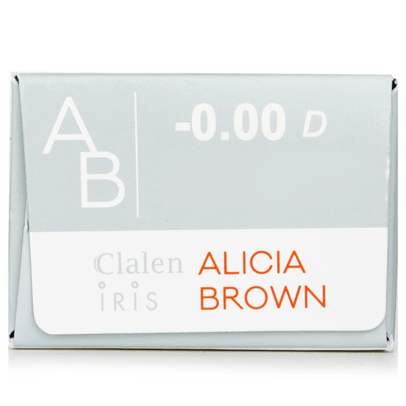 1 Day Iris Alicia Brown Color Contact Lenses Size: 30pcs Weight: 0.10KG