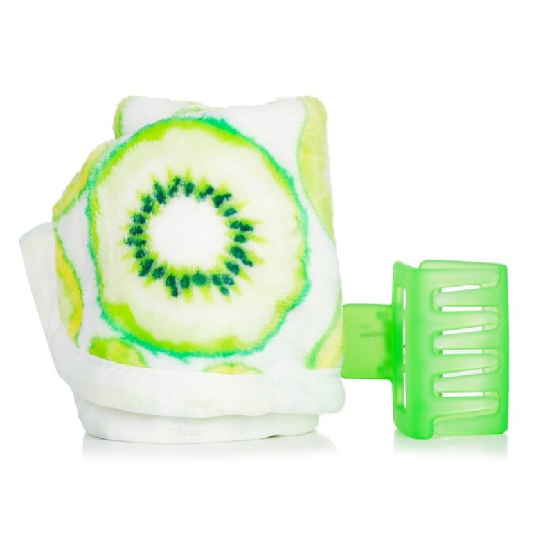 Key Lime Set (1x MakeUp Eraser Cloth + 1x Hair Clip + 1x Bag) Size: 2pcs+1bag Weight: 0.12KG