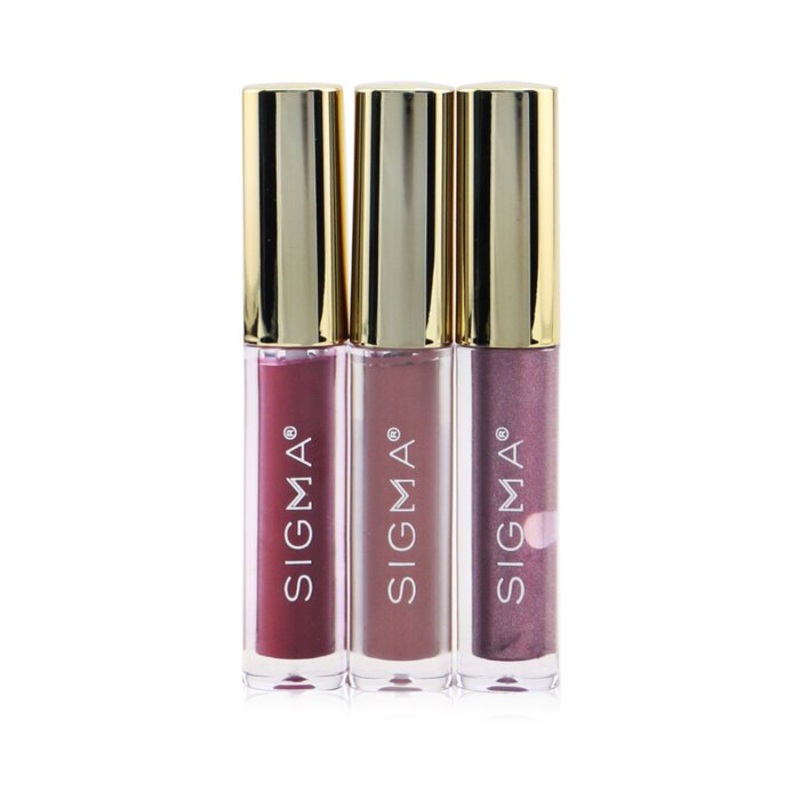 Adored Mini Lip Set (2x Liquid Lipstick + 1x Lip Gloss) – 3pcs
