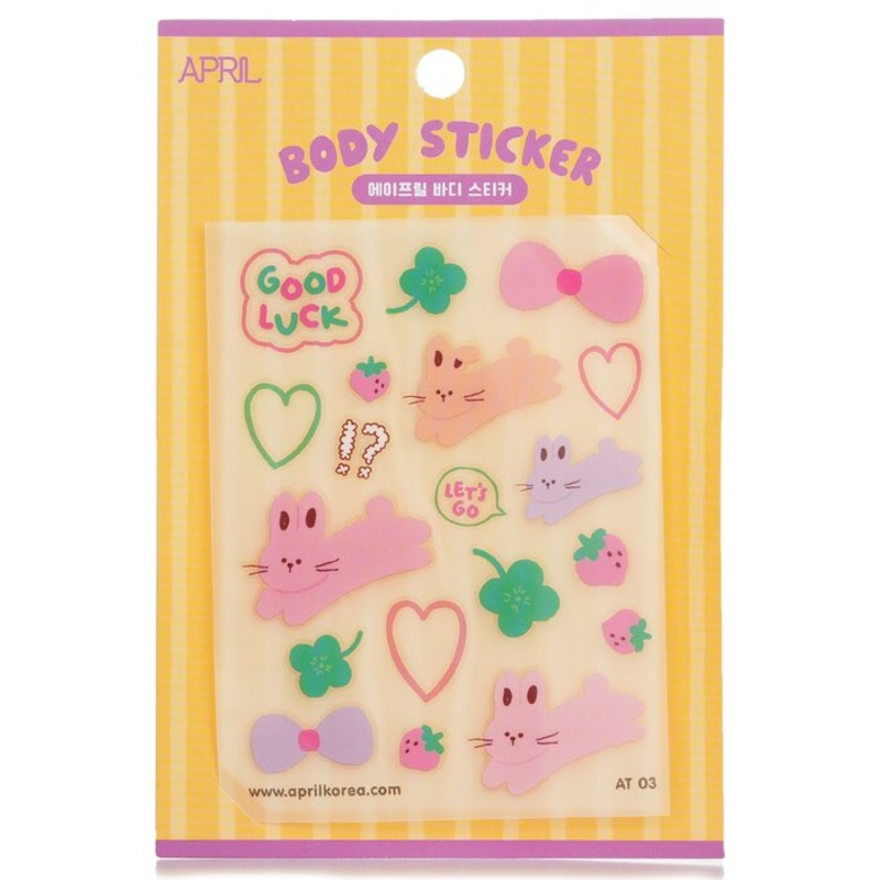 April Body Sticker