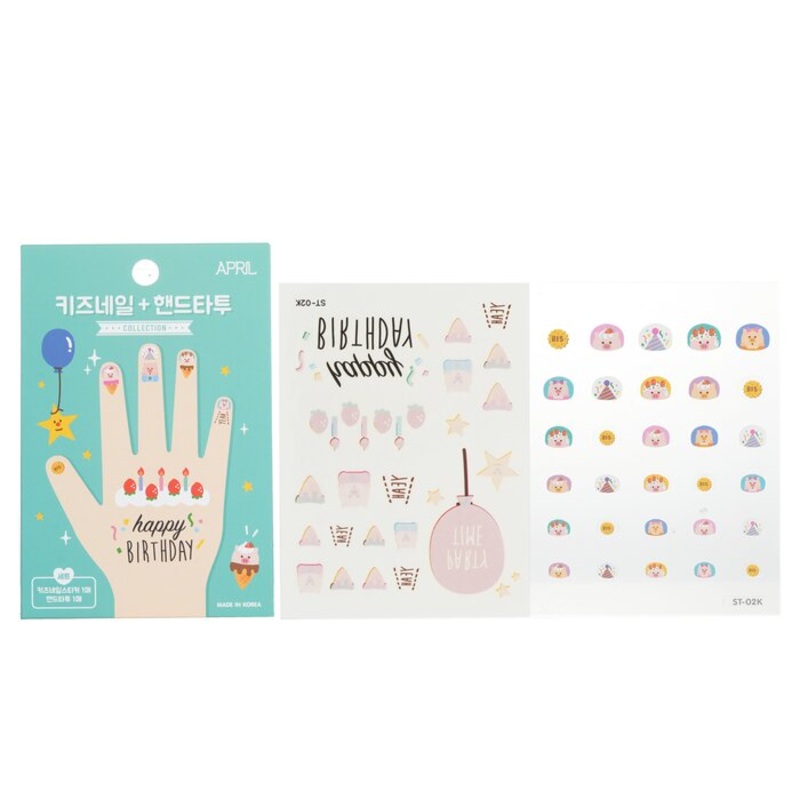 April Nail + Hand Tattoo