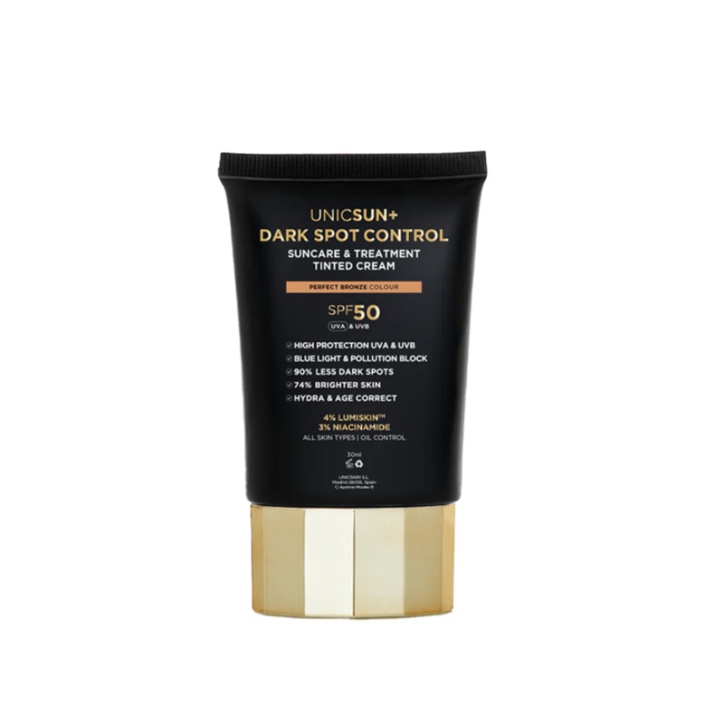 UNICSKIN-UNICSUN+ DARK SPOT CONTROL-PERFECT BRONZE-CREAM (International Shipping)