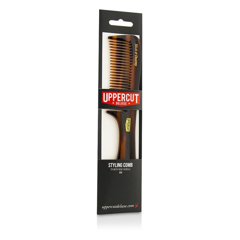 Ct9 Styling Comb – # Tortoise Shell Brown – 1pc