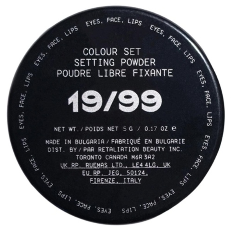 19/99 Colour Set Setting Powder – Clear