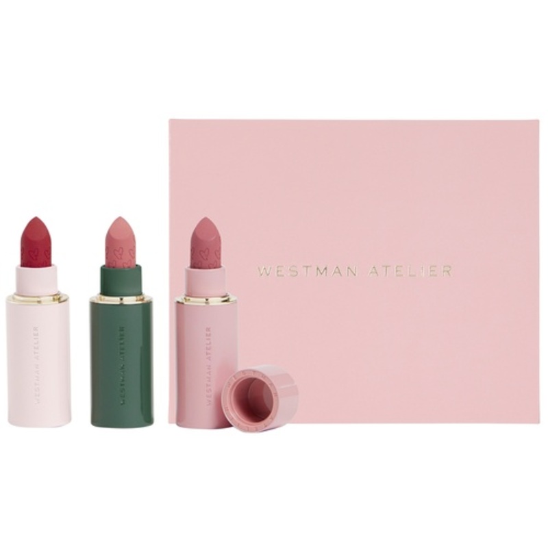 Westman Atelier Lip Suede Matte Lipstick Trio
