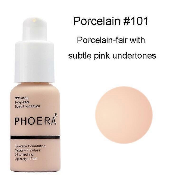 10 Color Oily Skin Long-lasting Liquid Foundation Dark Circles Concealer