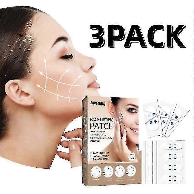 360pcs Sticker Invisible Thin, V-shape Face Facial Label Lift Up Adhesive Tape