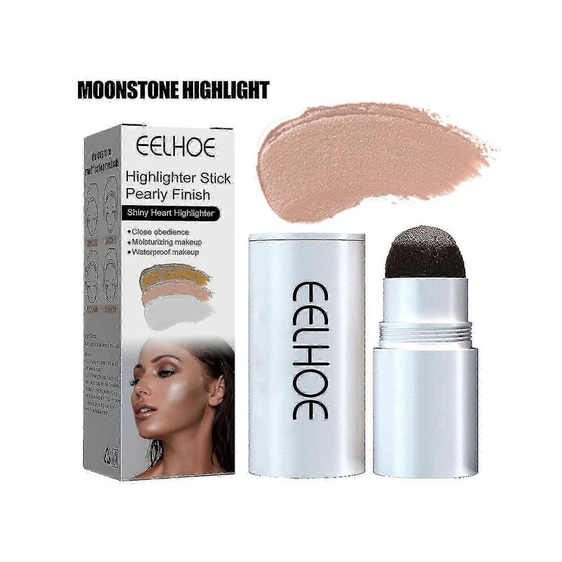 Eelhoe Of Highlight Stick Pearl Light Repair Face Brightening Three-dimensional Clavicle Fine Flash Pearl Light Highlight Repair All-in-one Stick