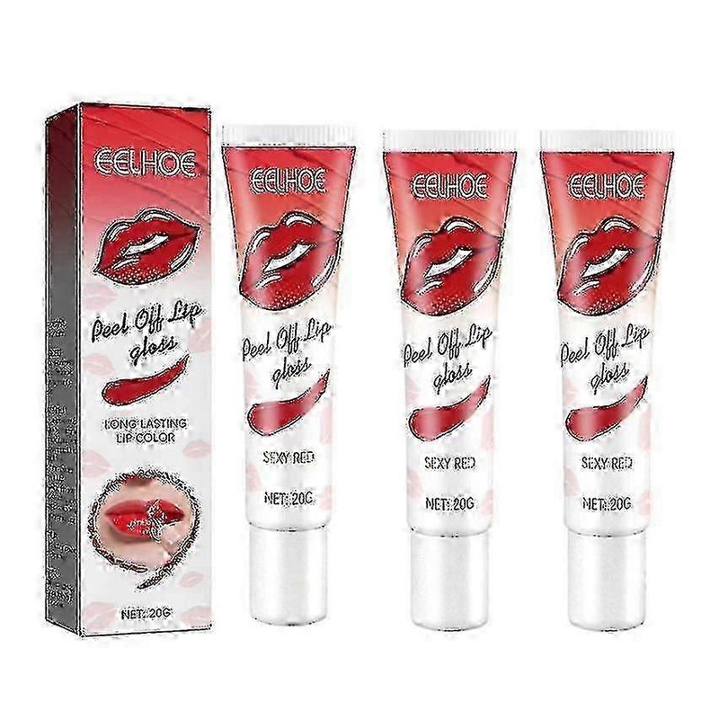 Eelhoe Peeling Lip Gloss Moisturizing Moisturizing Color Development Lasting Not Fading Matte Tearable Lip Gloss -6491249185100