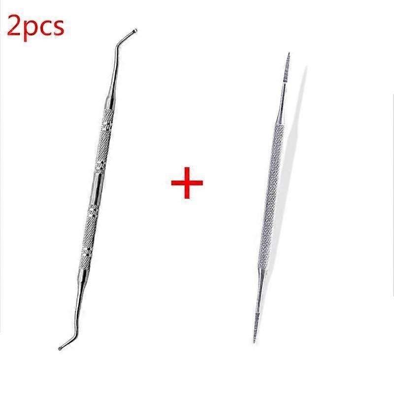 1/2 Pcs Professional Double Ended Toe Nail File Pedicure File Edge Ingrown