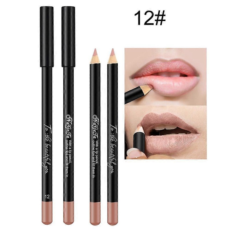 1pcs 12 Colors Matte Lip Liner Pencil Waterproof Long Lasting Lips Contour Makeup