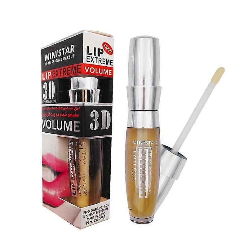 3D Sexy Super Volume Plump Lips Moisturizing Lip Gloss Shiny Liquid Lipstick