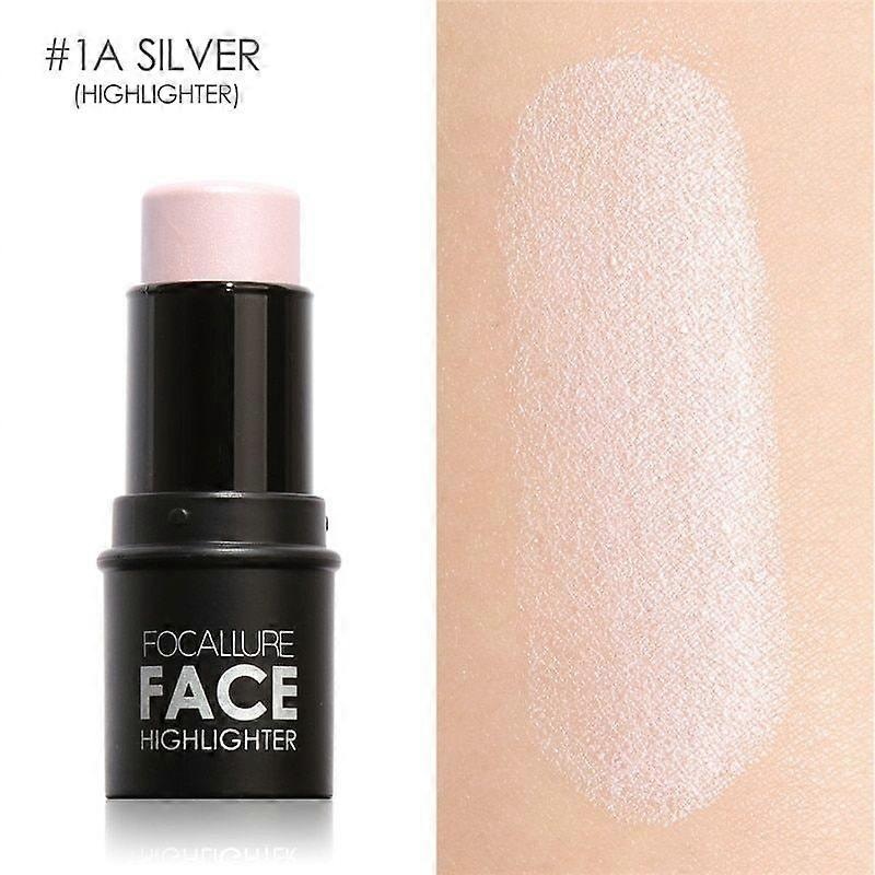 4 Colors Makeup Highlighter Palette Full Cover Face Contour Stick Bronzer