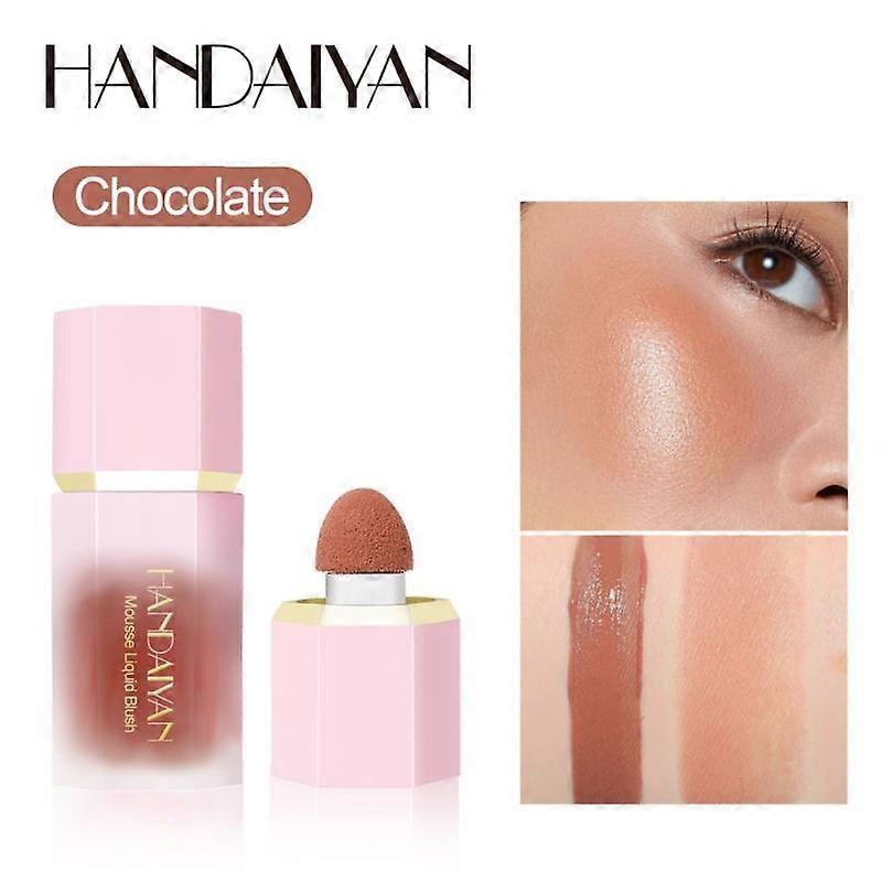 Air Cushion Blush Natural Cheek Tint Blush 6 Color Female Makeup Liquid Blush Face